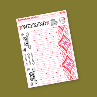 Hobonichi Cousin DAILY - Love and Lace