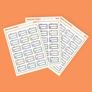 Simple Appointment Boxes