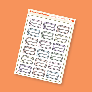 Simple Appointment Boxes