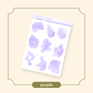 Alcohol Swatches Bubba Bear Studios Alcohol Swatches Stickers