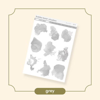 Alcohol Swatches Bubba Bear Studios Alcohol Swatches Stickers