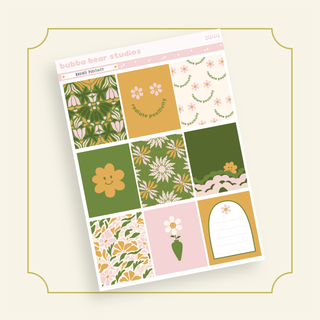 VERTICAL - Radiate Positivity VERTICAL Page 1 - Full Boxes Bubba Bear Studios VERTICAL - Radiate Positivity Stickers