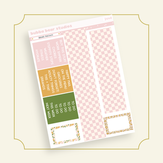 VERTICAL - Radiate Positivity VERTICAL Page 5 - Washi and Headers Bubba Bear Studios VERTICAL - Radiate Positivity Stickers