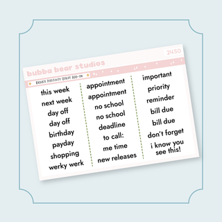 Radiate Positivity Script Add-On Bubba Bear Studios Radiate Positivity Script Add-On Stickers