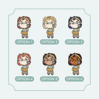 VERTICAL - Tidy Up Bubba Bear Studios VERTICAL - Tidy Up Stickers