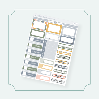 VERTICAL - Tidy Up VERTICAL Page 2 - Date Covers and Boxes Bubba Bear Studios VERTICAL - Tidy Up Stickers