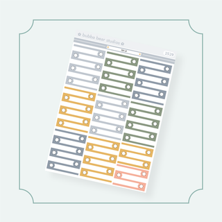 VERTICAL - Tidy Up VERTICAL Page 6 - Checklists Bubba Bear Studios VERTICAL - Tidy Up Stickers