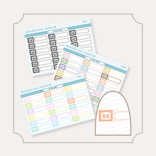 BB Show Labels Standard Buy All (Set of 3) Bubba Bear Studios BB Show Labels Stickers