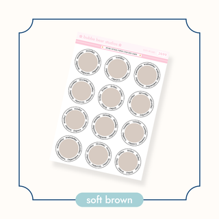 Arched Vertical - Framed Circle Date Covers Soft Brown Bubba Bear Studios Arched Vertical - Framed Circle Date Covers