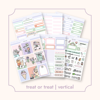 VERTICAL - Treat or Treat VERTICAL Full Kit Bubba Bear Studios VERTICAL - Treat or Treat Stickers