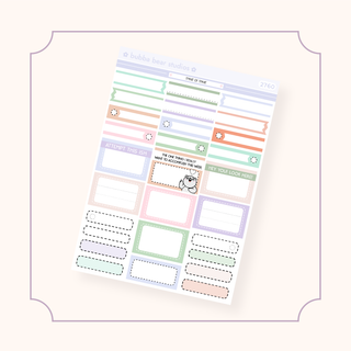 VERTICAL - Treat or Treat VERTICAL Page 4 - Functional Boxes Bubba Bear Studios VERTICAL - Treat or Treat Stickers