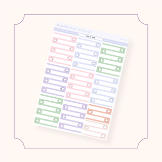 VERTICAL - Treat or Treat VERTICAL Page 6 - Checklists Bubba Bear Studios VERTICAL - Treat or Treat Stickers