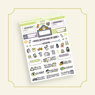 VERTICAL - Hallow's Eve VERTICAL Page 3 - Icons Bubba Bear Studios VERTICAL - Hallow's Eve Stickers