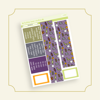 VERTICAL - Hallow's Eve VERTICAL Page 5 - Washi and Headers Bubba Bear Studios VERTICAL - Hallow's Eve Stickers