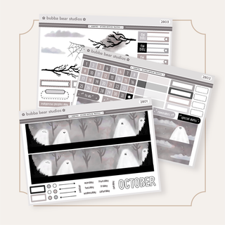 ✷NEW✷ BBS Arched Spiral Monthly Kit October Bubba Bear Studios ✷NEW✷ BBS Arched Spiral Monthly Kit