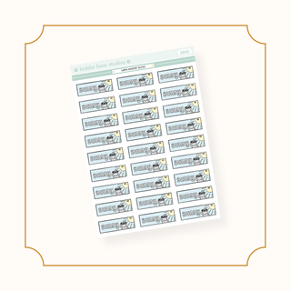 Weather Blocks Standard Sunny Bubba Bear Studios Weather Blocks Stickers