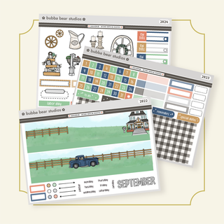 ✷NEW✷ BBS Arched Spiral Monthly Kit September Bubba Bear Studios ✷NEW✷ BBS Arched Spiral Monthly Kit