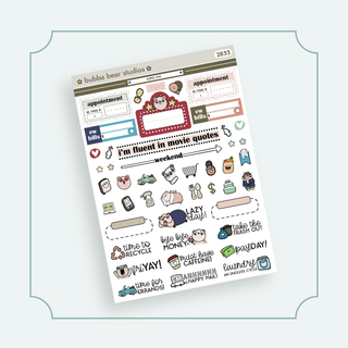 VERTICAL - Admit One VERTICAL Page 3 - Icons Bubba Bear Studios VERTICAL - Admit One Stickers