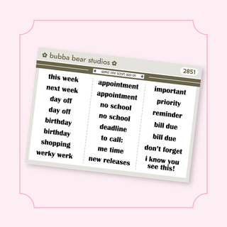 Admit One Script Add-On Bubba Bear Studios Admit One Script Add-On Stickers