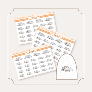 Just Dead Bear Buy All (Set of 3) Bubba Bear Studios Just Dead Bear Stickers