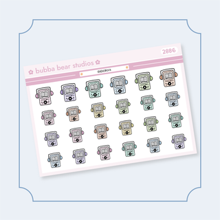 Audiobook Standard Colorful Bubba Bear Studios Audiobook Stickers