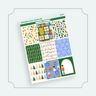 VERTICAL - Merry VERTICAL Page 1 - Full Boxes Bubba Bear Studios VERTICAL - Merry Stickers