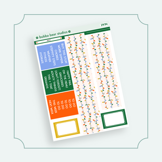 VERTICAL - Merry VERTICAL Page 5 - Washi and Headers Bubba Bear Studios VERTICAL - Merry Stickers