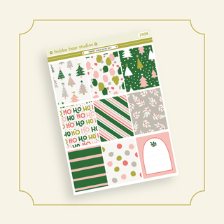 VERTICAL - There's Some Ho Ho Ho's VERTICAL Page 1 - Full Boxes Bubba Bear Studios VERTICAL - There's Some Ho Ho Ho's Stickers