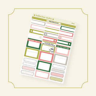 VERTICAL - There's Some Ho Ho Ho's VERTICAL Page 4 - Functional Boxes Bubba Bear Studios VERTICAL - There's Some Ho Ho Ho's Stickers