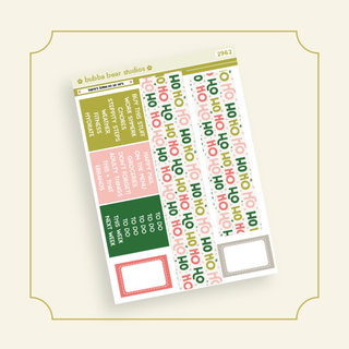VERTICAL - There's Some Ho Ho Ho's VERTICAL Page 5 - Washi and Headers Bubba Bear Studios VERTICAL - There's Some Ho Ho Ho's Stickers