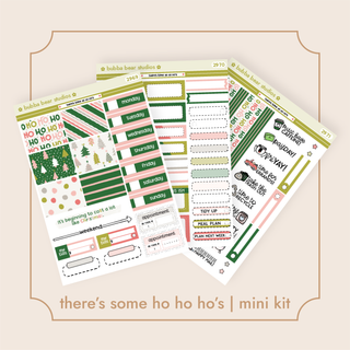 MINI - There's Some Ho Ho Ho's Full Mini Kit Bubba Bear Studios MINI - There's Some Ho Ho Ho's Stickers