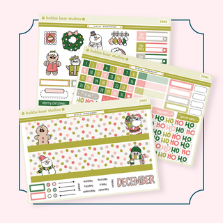 ✷NEW✷ BBS Arched Spiral Monthly Kit December Bubba Bear Studios ✷NEW✷ BBS Arched Spiral Monthly Kit