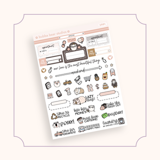 VERTICAL - Affection VERTICAL Page 3 - Icons Bubba Bear Studios VERTICAL - Affection Stickers