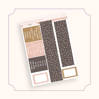 VERTICAL - Affection VERTICAL Page 5 - Washi and Headers Bubba Bear Studios VERTICAL - Affection Stickers