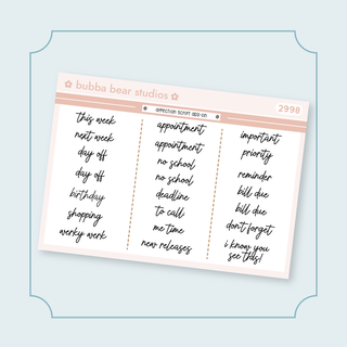 Affection Script Add-On Bubba Bear Studios Affection Script Add-On Stickers