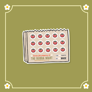 Tomatoes Bubba Bear Studios Tomatoes Stickers