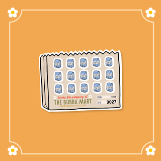 Flour Bubba Bear Studios Flour Stickers