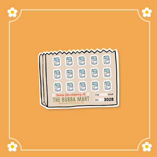 Sugar Bubba Bear Studios Sugar Stickers