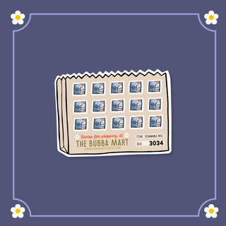 Steamable Rice Bubba Bear Studios Steamable Rice Stickers