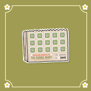 Salad Mix Bag Bubba Bear Studios Salad Mix Bag Stickers