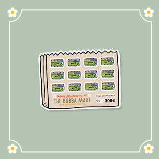 Bownty Paper Rolls Bubba Bear Studios Bownty Paper Rolls Stickers