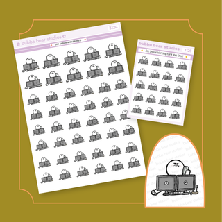 Joe Shmoe Working Hard Buy All (Set of 2) Bubba Bear Studios Joe Shmoe Working Hard Stickers