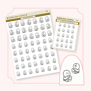 Joe Shmoe Bottle Feed Buy All (Set of 2) Bubba Bear Studios Joe Shmoe Bottle Feed Stickers