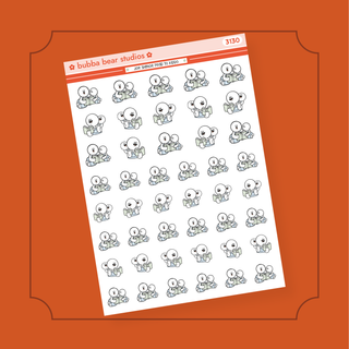 Joe Shmoe Read To Kiddo Half Sheet Bubba Bear Studios Joe Shmoe Read To Kiddo Stickers