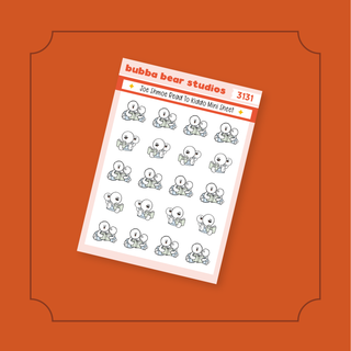 Joe Shmoe Read To Kiddo Mini Sheet Bubba Bear Studios Joe Shmoe Read To Kiddo Stickers