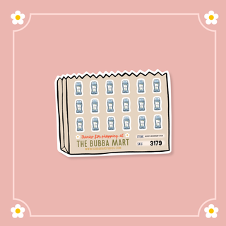 Secrets Deodorant Bubba Bear Studios Secrets Deodorant Stickers