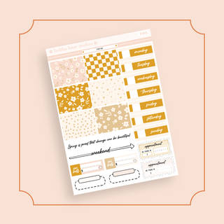 MINI - Farrah Page 1 - Deco and Date Covers Bubba Bear Studios MINI - Farrah Stickers