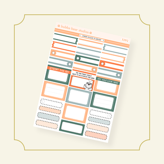 VERTICAL - Orange You Glad Its Summer VERTICAL Page 4 - Functional Boxes Bubba Bear Studios VERTICAL - Orange You Glad Its Summer Stickers