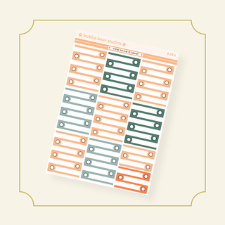 VERTICAL - Orange You Glad Its Summer VERTICAL Page 6 - Checklists Bubba Bear Studios VERTICAL - Orange You Glad Its Summer Stickers