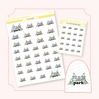 Go To The Park Buy All (Set of 2) Bubba Bear Studios Go To The Park Stickers